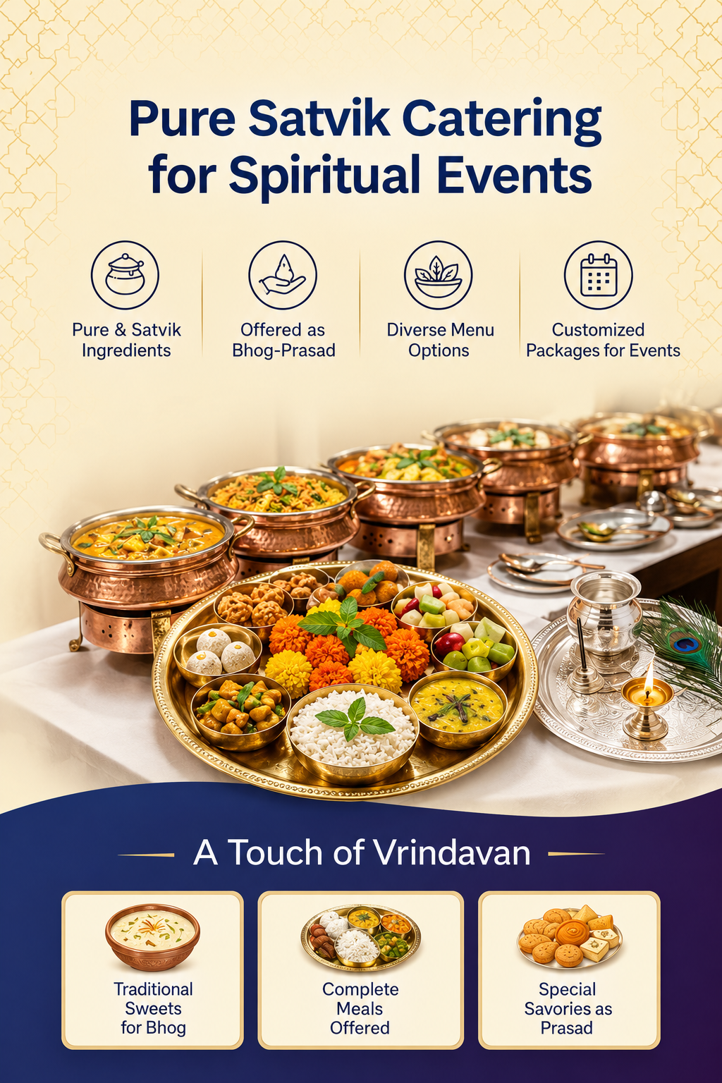 Pure Satvik Catering for Spiritual Events